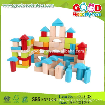 OEM Wooden Toys Wooden Wood Bricks Kids Building Blocks